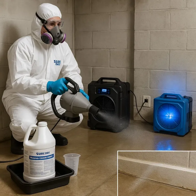 Sanitization and Odor Removal process in Corunna, MI