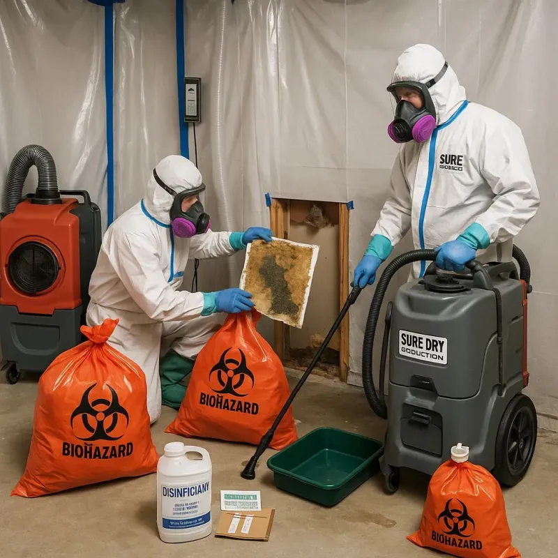 Contaminated Water Handling Protocols process in Corunna, MI