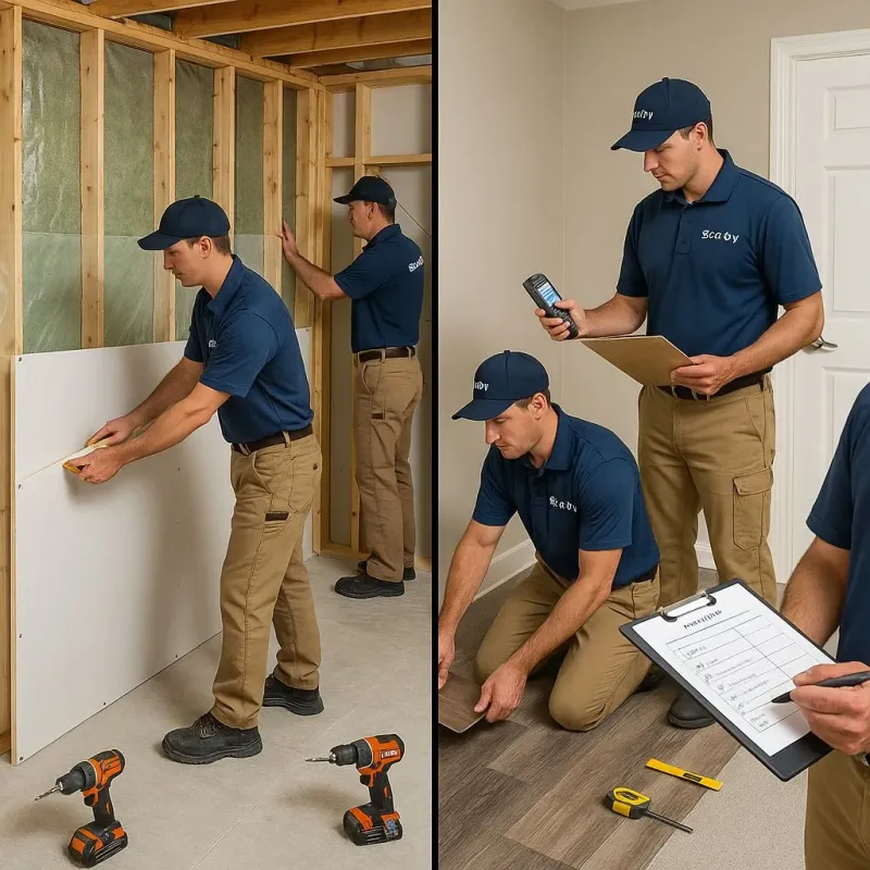 Repairs and Reconstruction process in Corunna, MI