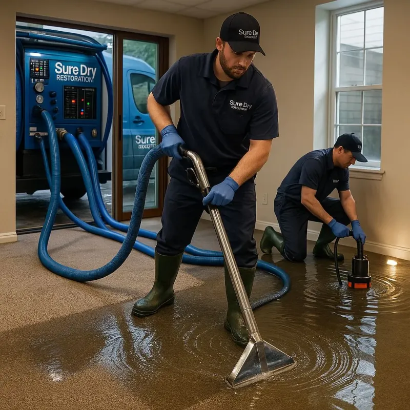 Water Extraction and Removal process in Corunna, MI
